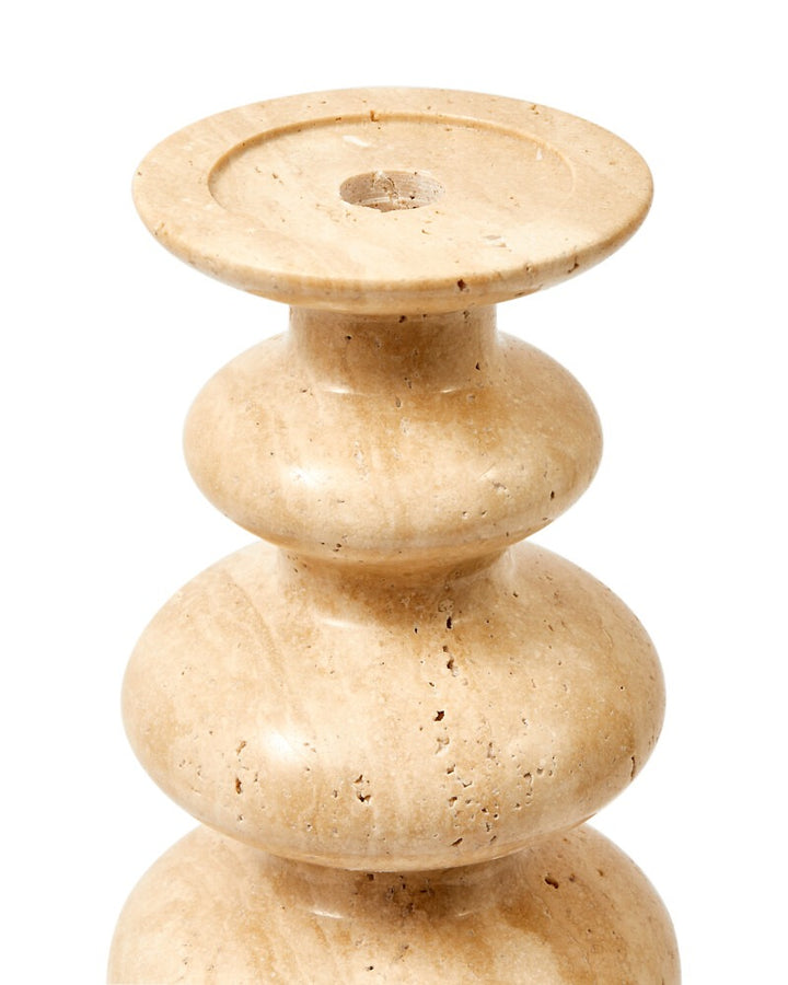 Pols Potten Heritage Sphere Candle Holder – Beige