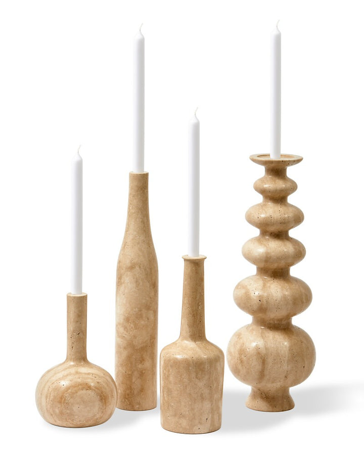 Pols Potten Heritage Whiskey Candle Holder – Beige
