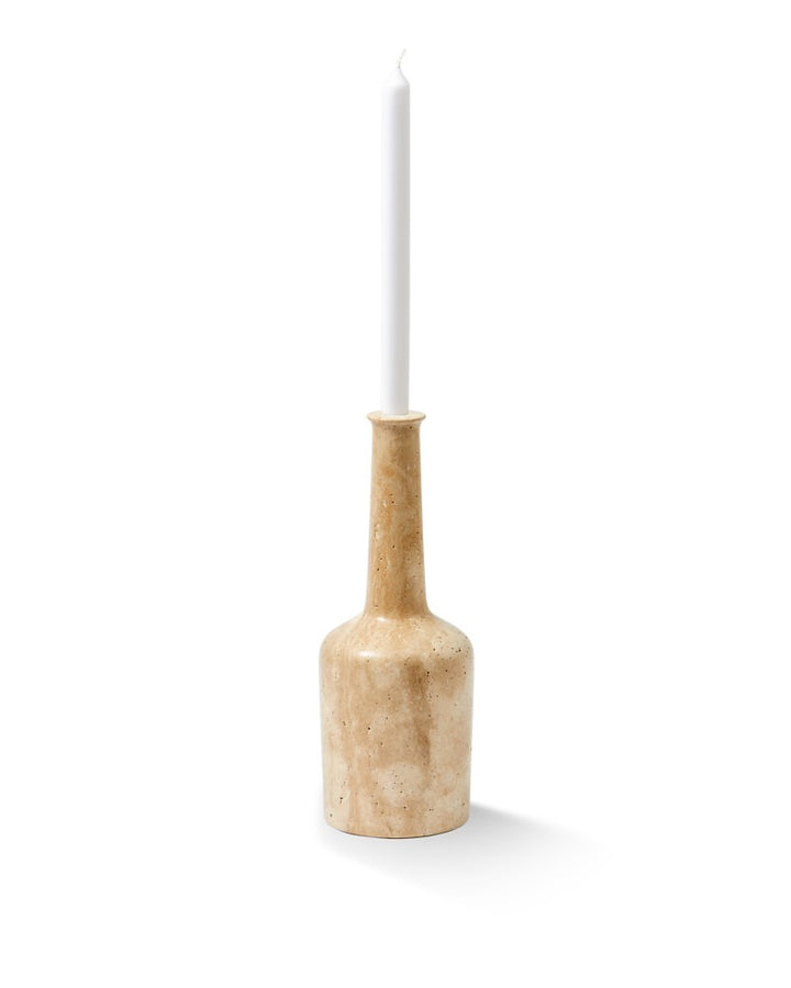 Pols Potten Heritage Whiskey Candle Holder – Beige