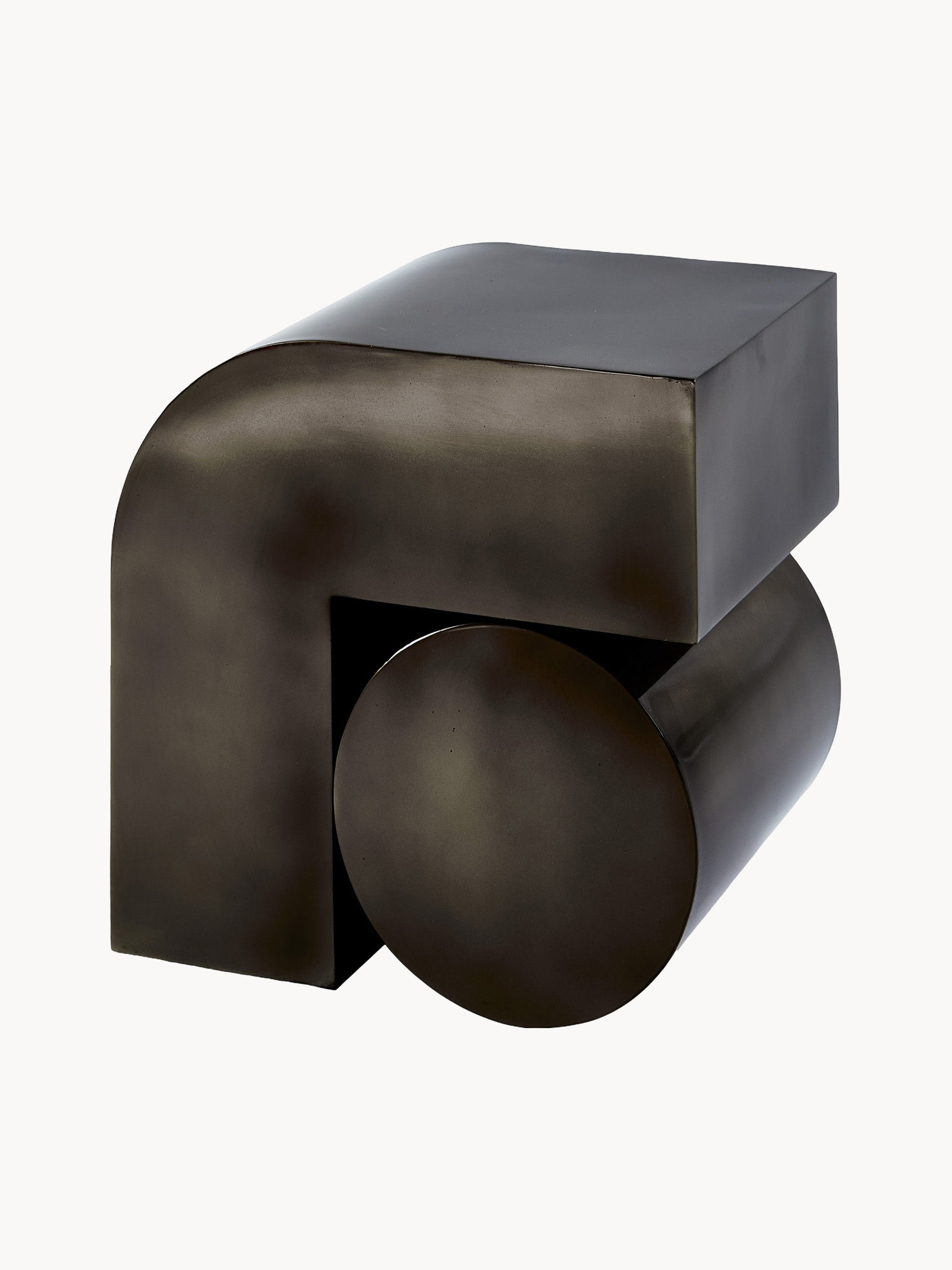 Pols Potten Kombo Metal Side Table – Black