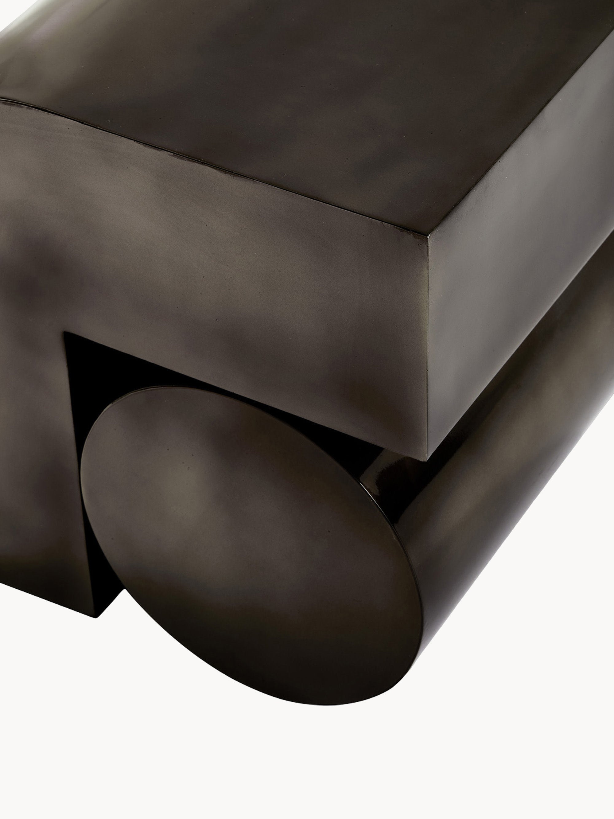 Pols Potten Kombo Metal Side Table – Black