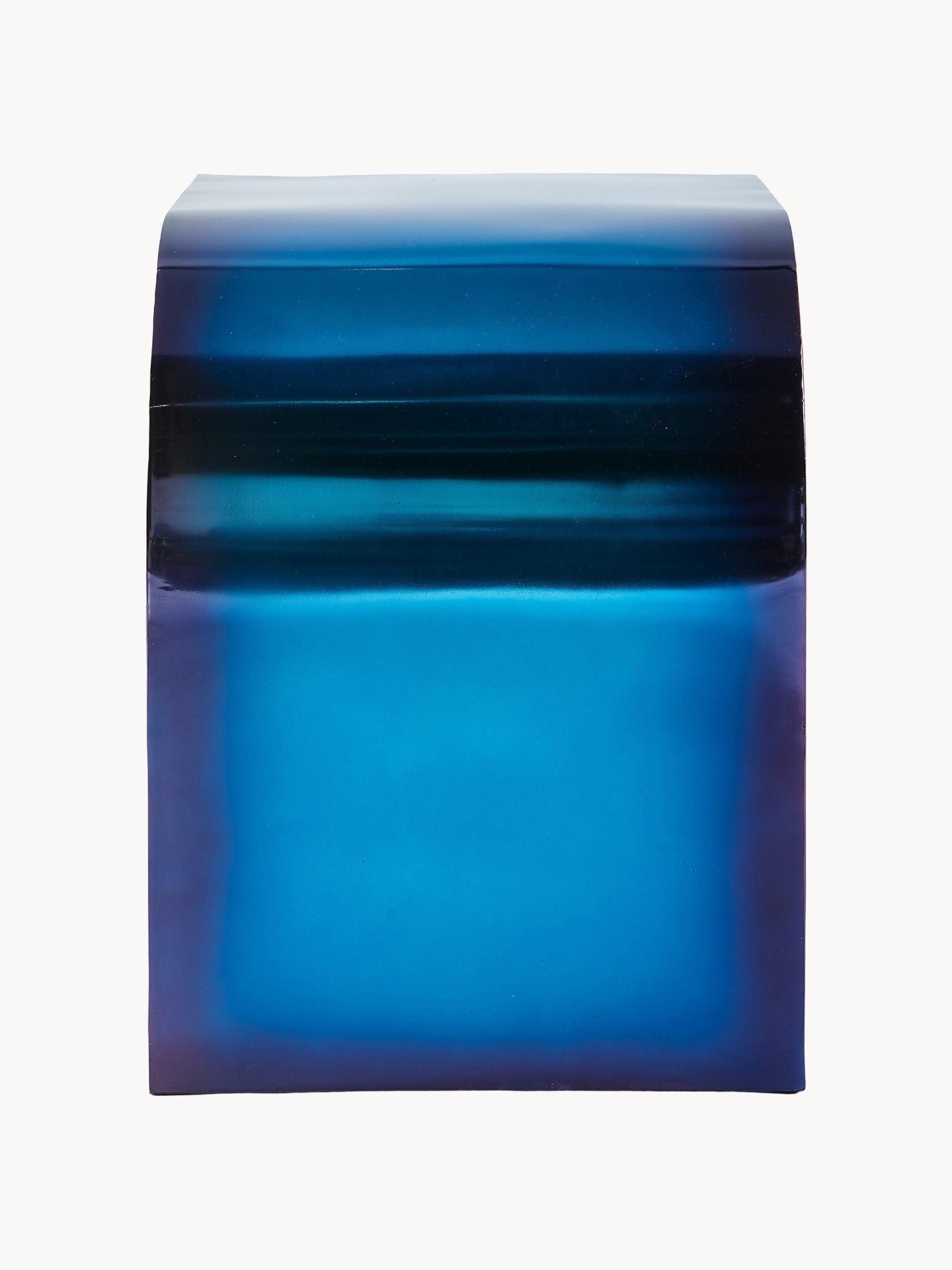 Pols Potten Kombo Metal Side Table – Dark Blue