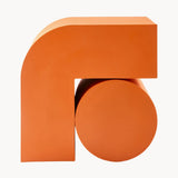 Pols Potten Kombo Metal Side Table – Orange