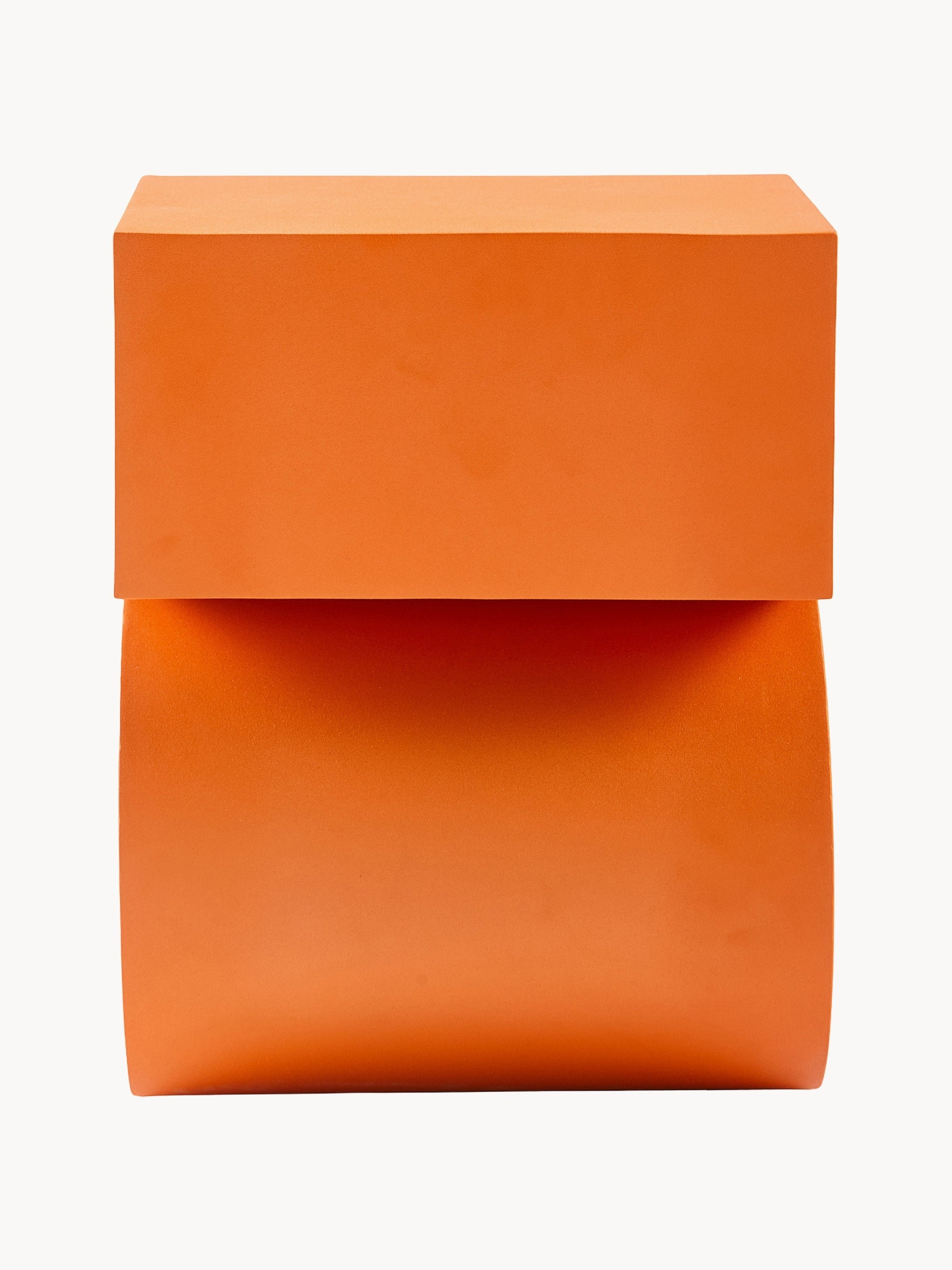 Pols Potten Kombo Metal Side Table – Orange