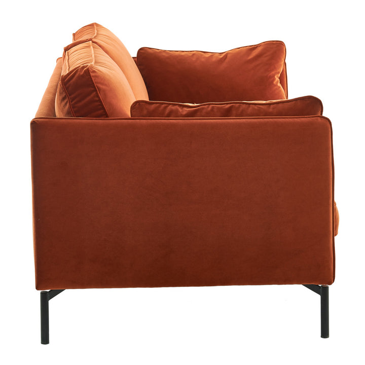 Pols Potten PPno.2 2-Seater Sofa – Rust Red Velvet