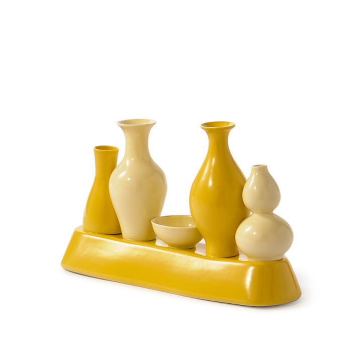 Pols Potten Shanghai Vase – Yellow – Excess Stock