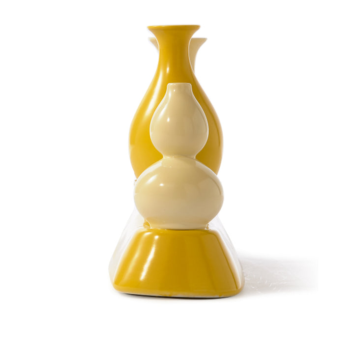 Pols Potten Shanghai Vase – Yellow – Excess Stock