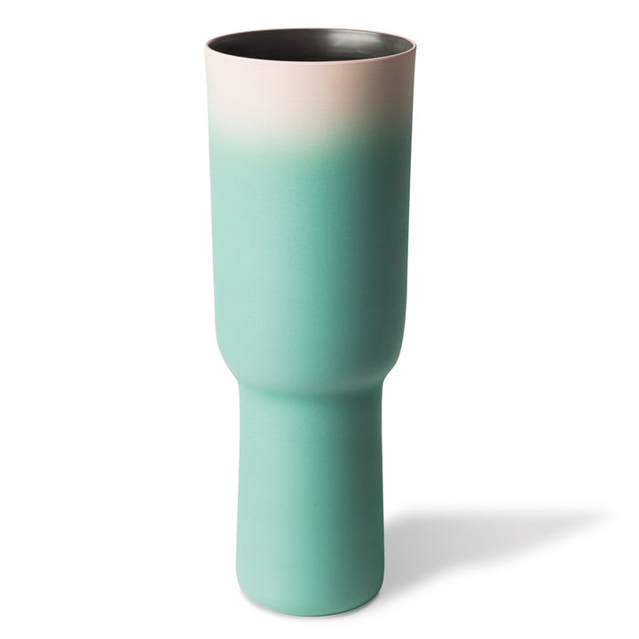 Pols Potten Sherbet Vase in Green and Pink – Large