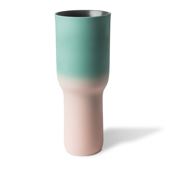 Pols Potten Sherbet Vase in Green and Pink – Small