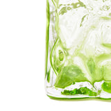 Pols Potten Square Relief Vase – Light Green Glass – Second