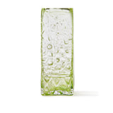 Pols Potten Square Relief Vase – Light Green Glass – Second