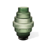 Pols Potten Steps Vase in Green Glass – Small – Excess Stock