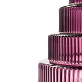 Pols Potten Steps Vase in Purple Glass – Small