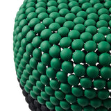 Pols Potten Striped Dot Stool – Green