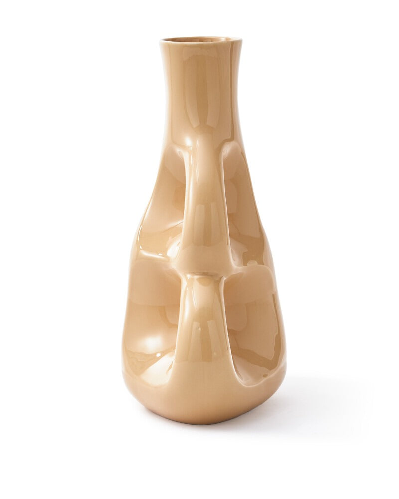 Pols Potten Three Ears Vase in Beige Ceramic – Medium