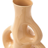 Pols Potten Three Ears Vase in Beige Ceramic – Medium
