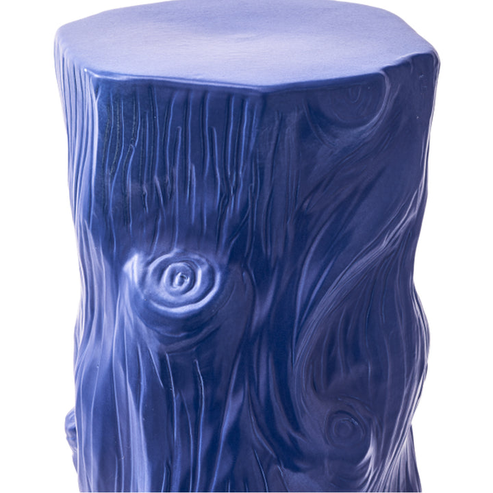 Pols Potten Tree Trunk Side Table – Blue