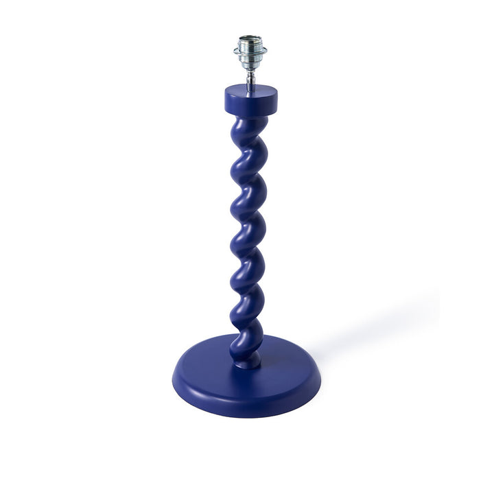 Pols Potten Twister Lamp  – Dark Blue (Base Only)