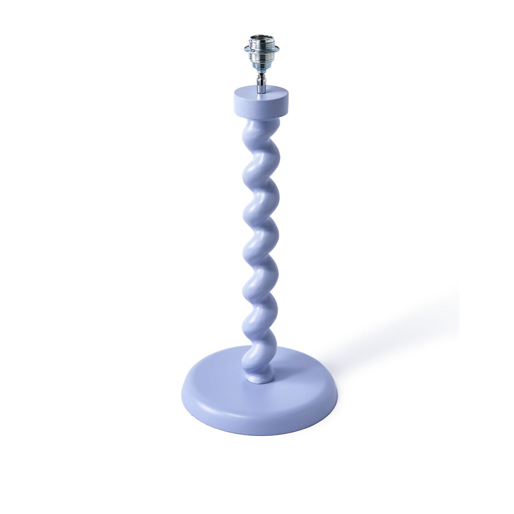 Pols Potten Twister Lamp  – Light Blue (Base Only)