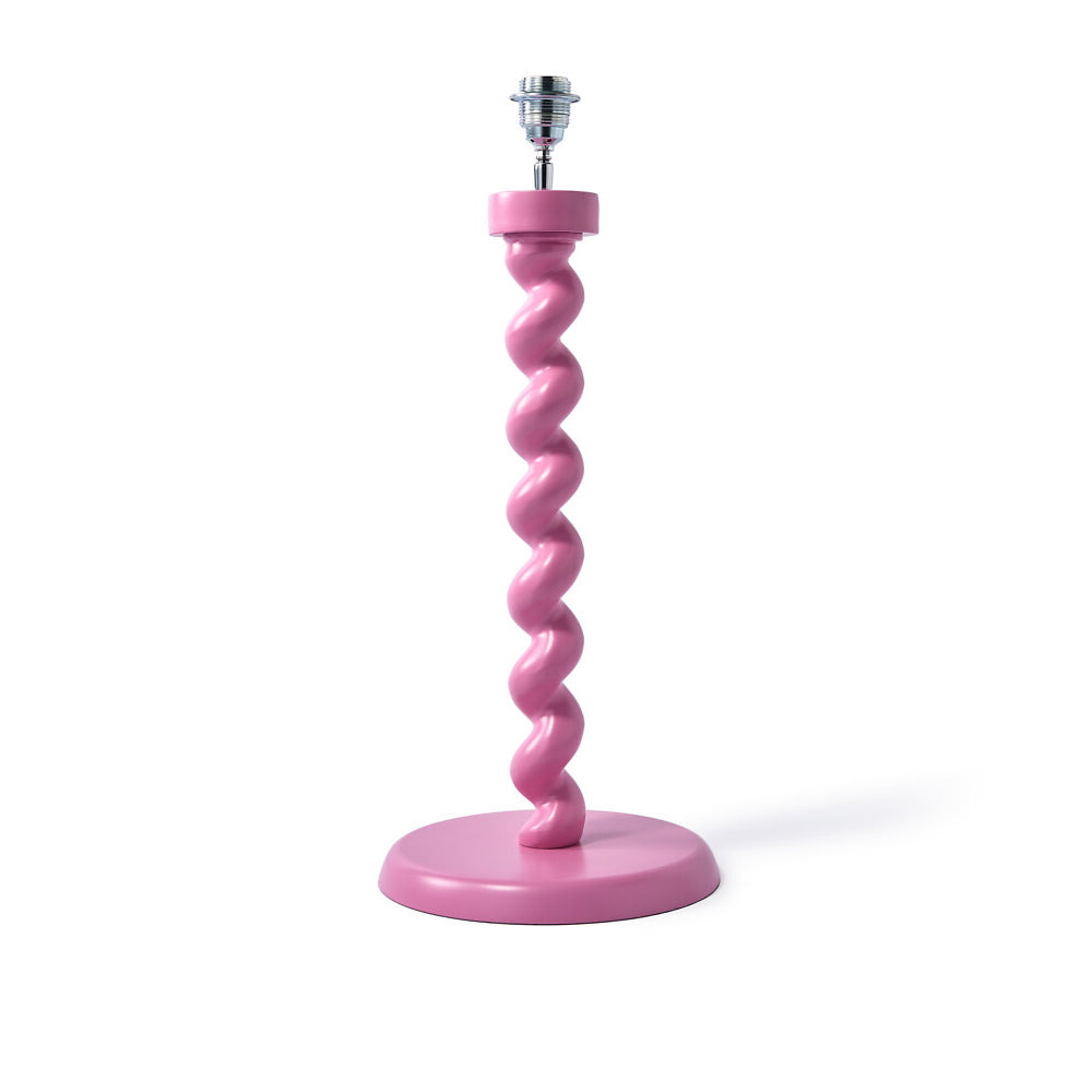 Pols Potten Twister Lamp  – Pink (Base Only)