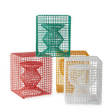 Pols Potten Wire Tip Tap Stool – White