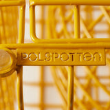 Pols Potten Wire Zig Zag Stool –  Yellow