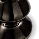 Pols Potten Zig Zag Metal Stool – Black Nickel