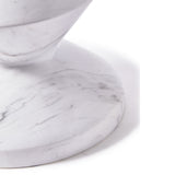 Pols Potten Zig Zag Stool – White Marble