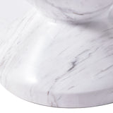 Pols Potten Zig Zag Stool – White Marble