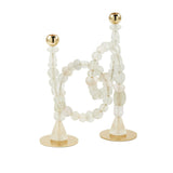 Pols Potten Beads Candle Holder –  White
