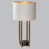 Livingsley Quill Table Lamp – Antique Brass