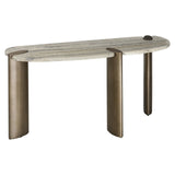 Richmond Interiors Arcadia Console Table – Grey