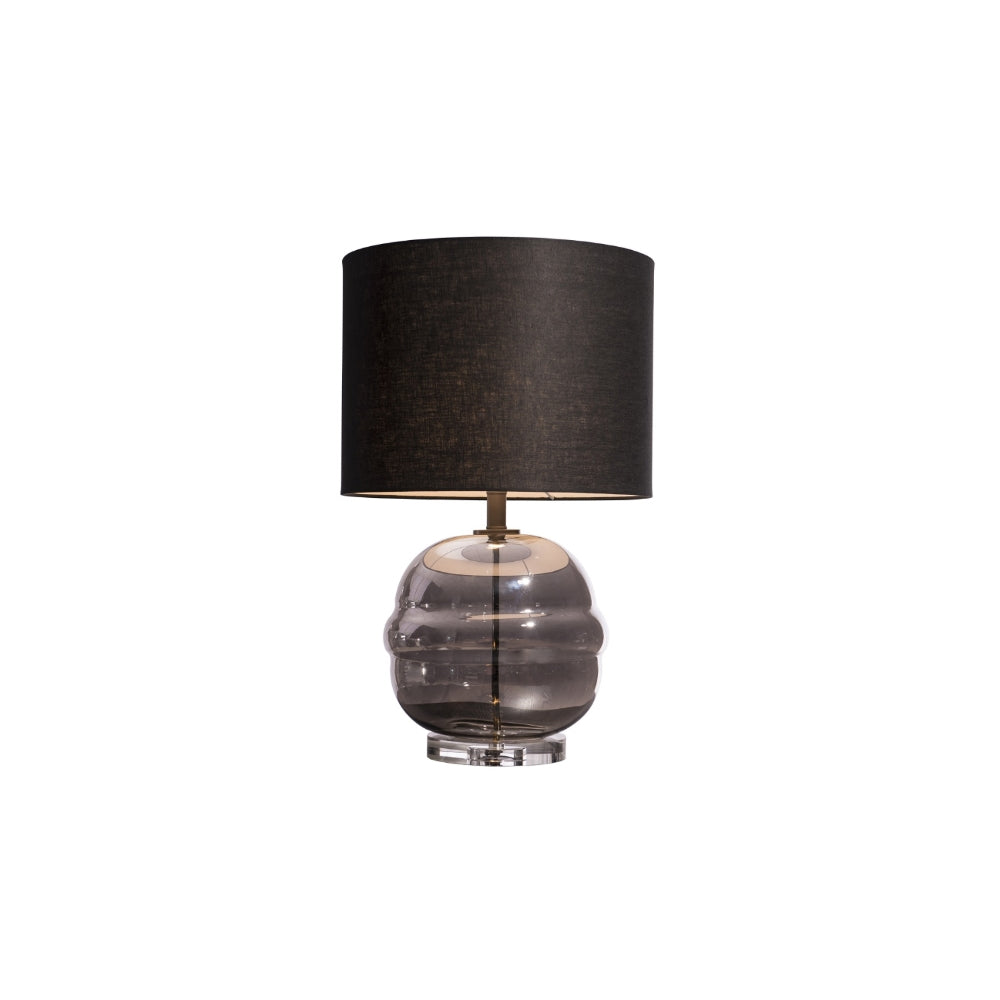 RV Astley Bria Table Lamp with Smoke Glass – Excess Stock