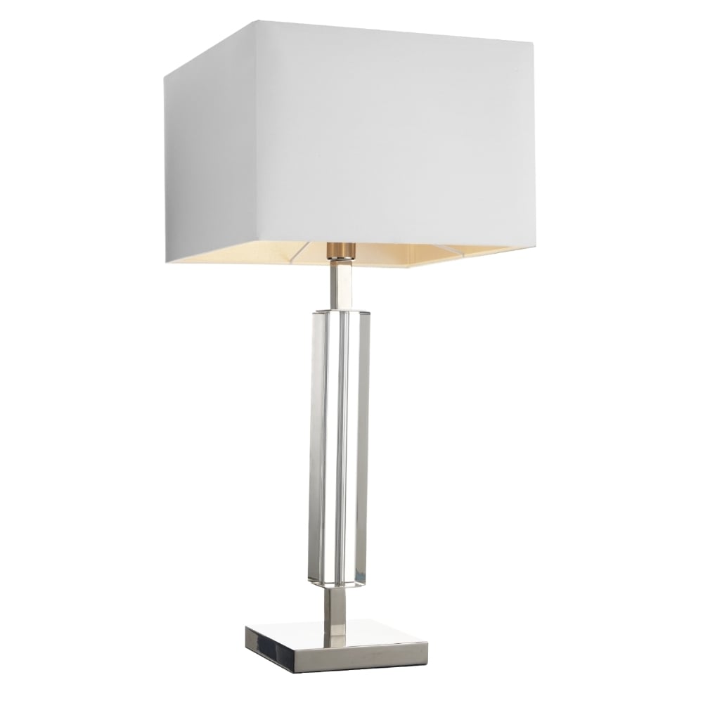 RV Astley Hades Table Lamp in Clear Crystal - Excess Stock