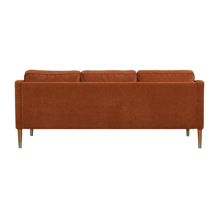 RV Astley Edna Sofa – Terracotta Velvet