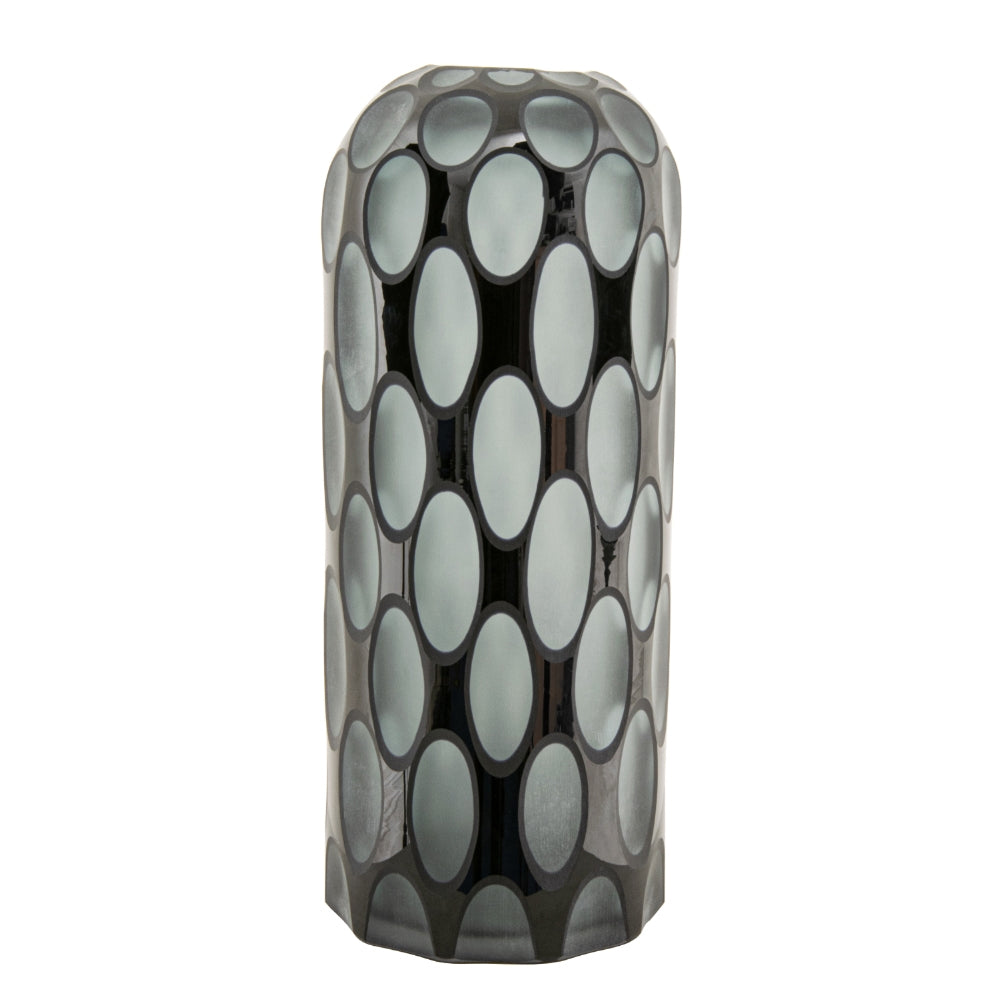 RV Astley Grey and Black Tall Vase