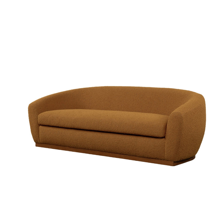 RV Astley Randle Sofa – Mustard Boucle