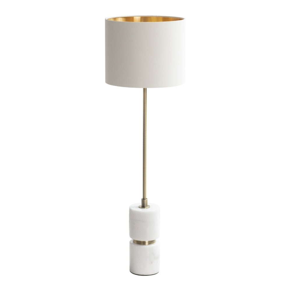 RV Astley Robyn Table Lamp – White Marble