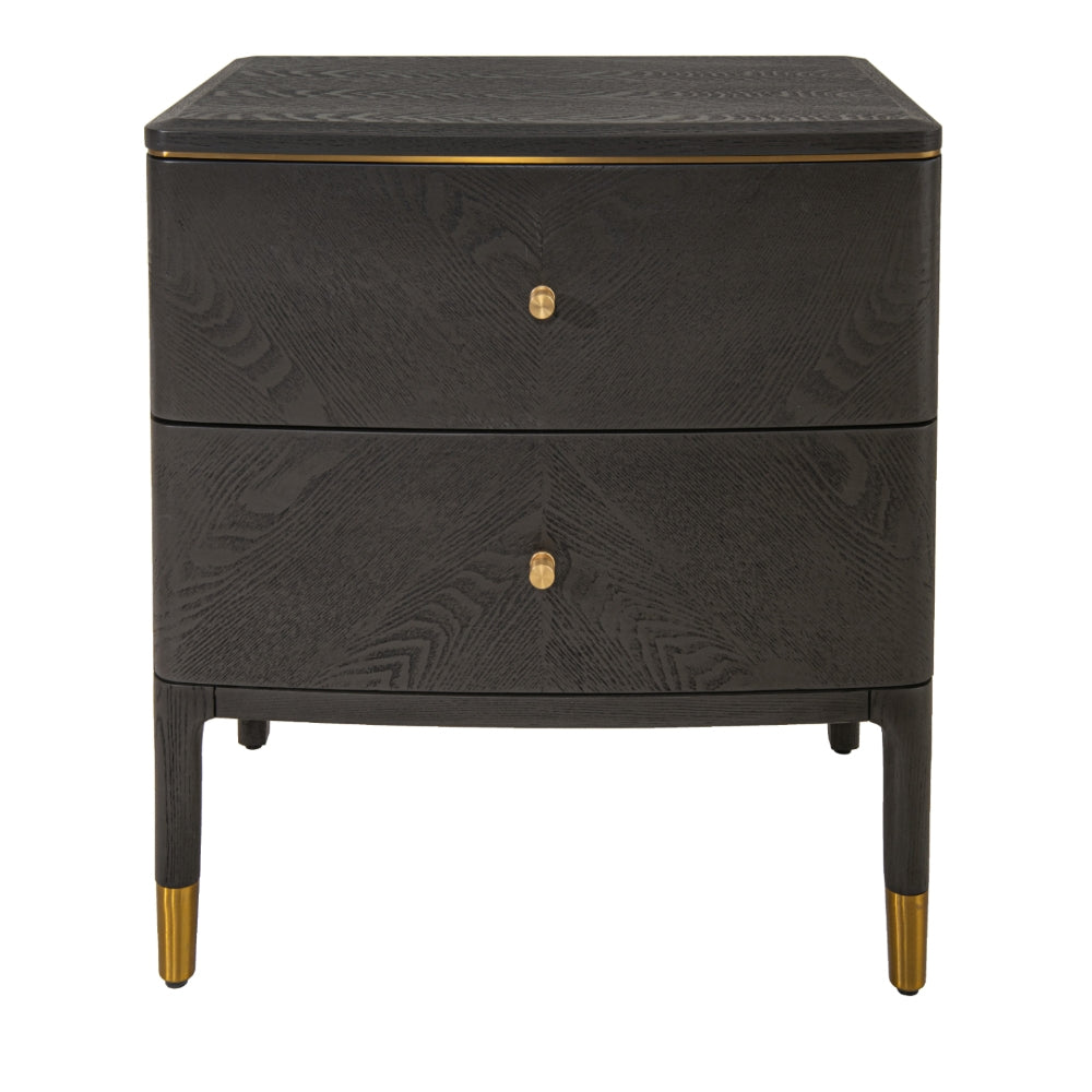 RV Astley Vancent Side Table Dark Grey Shropshire Design