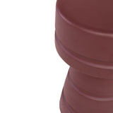 Radcliffe Burgundy Stool