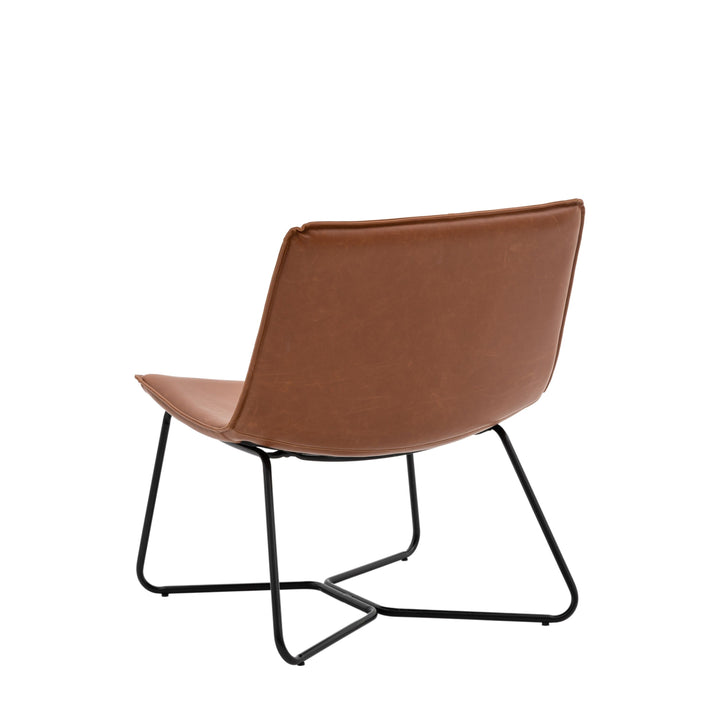 Randolph Lounge Chair – Brown