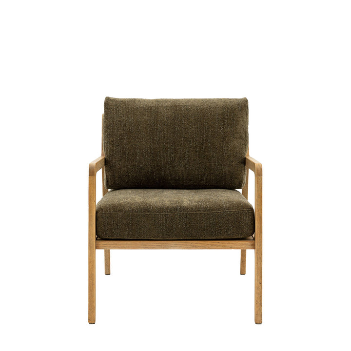 Ravella Lounge Chair – Moss Green