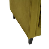 Rayla 3-Seater Sofa – Olive Velvet