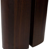 Raylen Console Table in Smoked Eucalyptus Veneer – Small