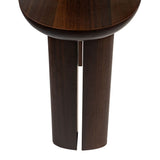 Raylen Console Table in Smoked Eucalyptus Veneer – Small