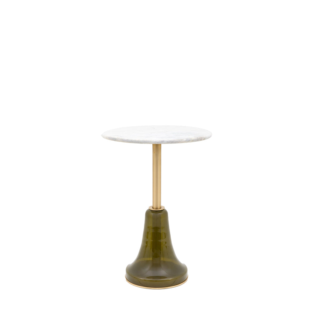 Raziel Side Table – Dusk Green