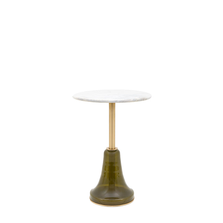 Raziel Side Table – Dusk Green