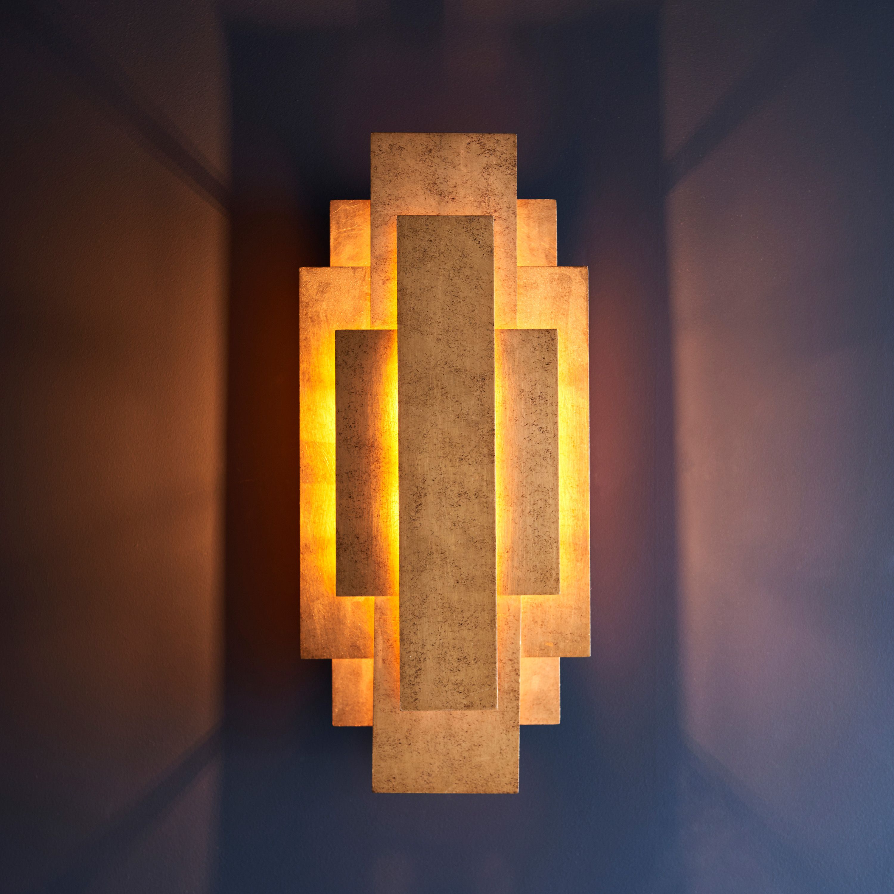 Regent Wall Light – Gold – Set of 2