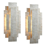 Regent Wall Light – Silver – Set of 2
