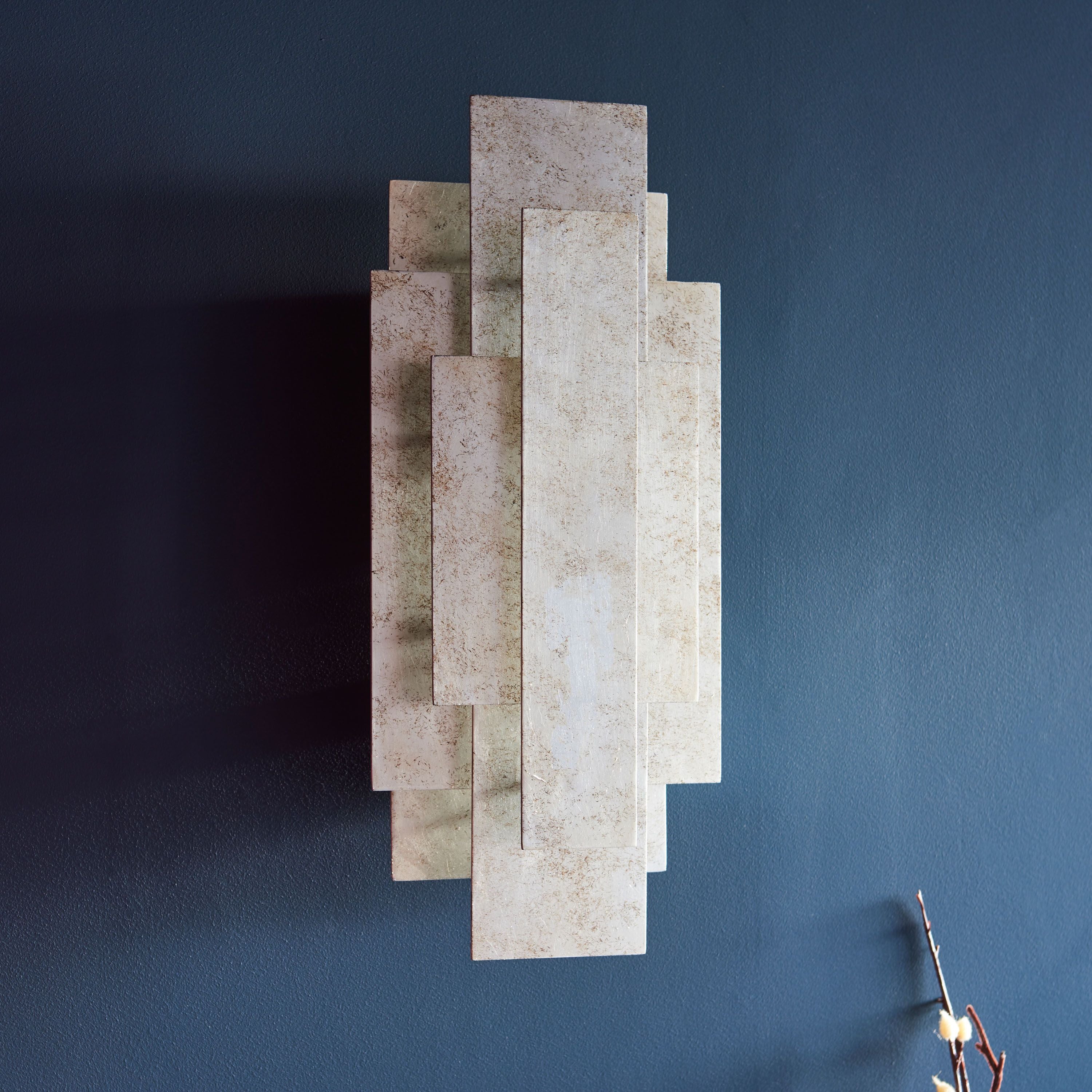 Regent Wall Light – Silver – Set of 2